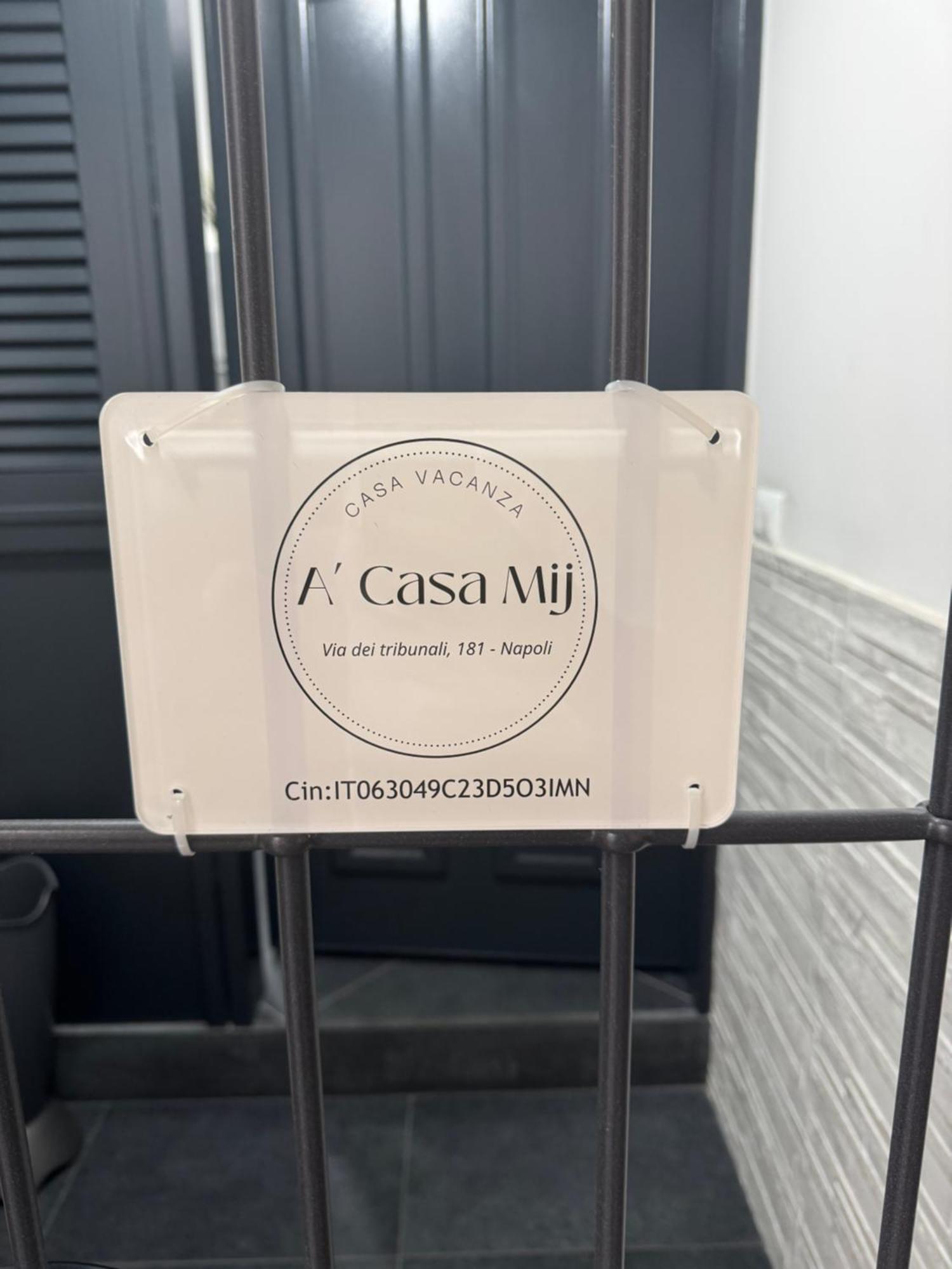 Willa A' Casa Mij Neapol Zewnętrze zdjęcie